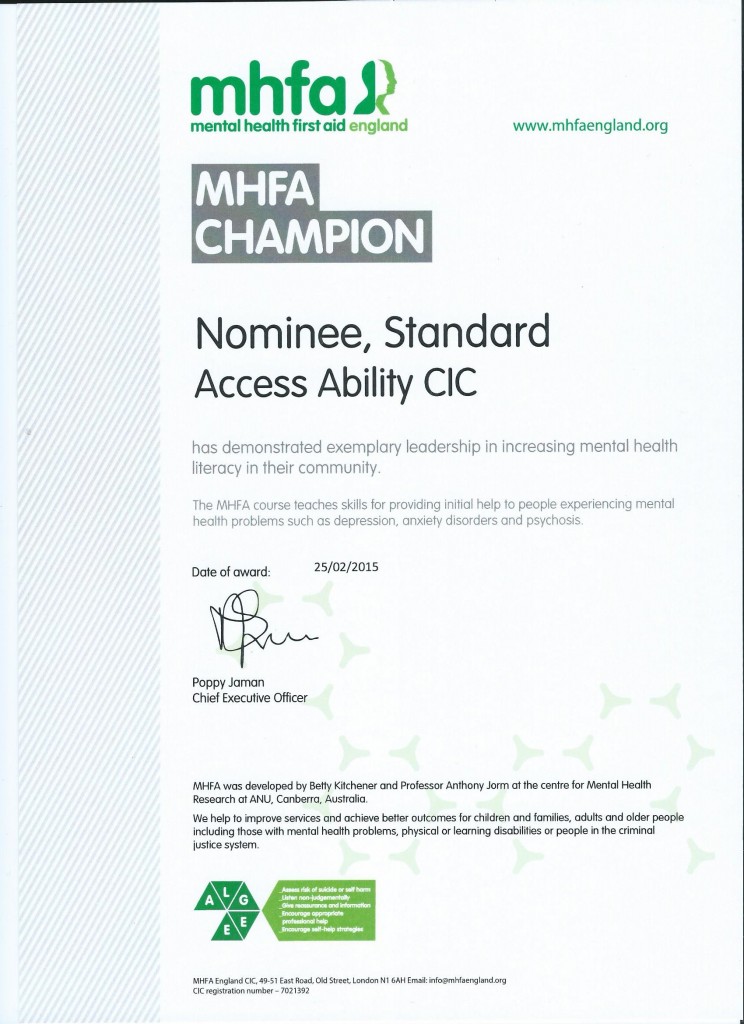 MHFA Cert 001